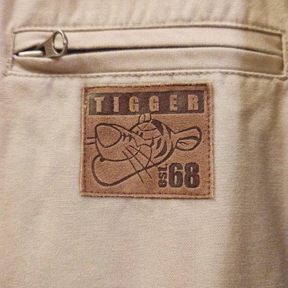 NWT Disney Men's Khaki Tigger Jacket, Large - Picture 2 of 4